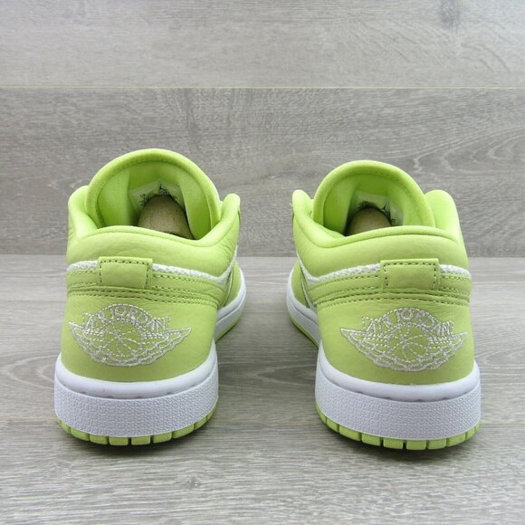 Air Jordan 1 Low SE Summit White Limelight Womens Size 7 NEW - Picture 6 of 14